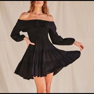 Forever 21 off the shoulder mini dress